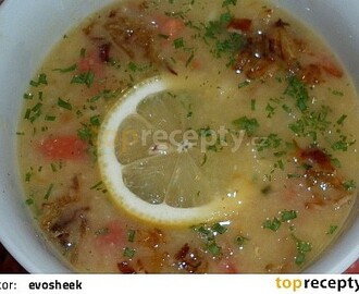 Egyptská čočková polévka Shurit