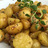 Stekt potatis med honung och vitlök
