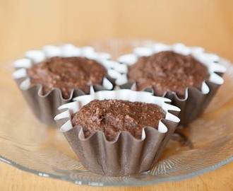 Chokladmuffins med en touch av kaffe (LCHF)