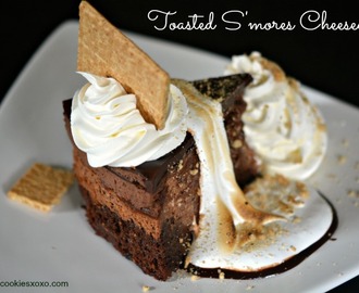 Copycat Cheesecake Factory Toasted S’mores Chocolate Cheesecake