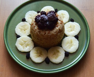 Banánový mugcake k snídani