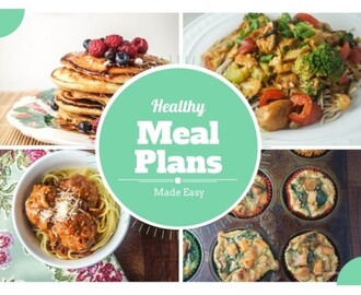 Healthy Meal Plans Made Easy + Giveaway