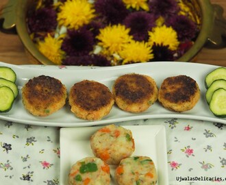 Mixed vegetable cutlets