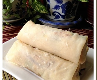 Malaysian Singaporean Chinese Food–Popiah Sarawak Style (干式薄饼）