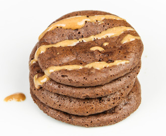 Chewy Chocolate Peanut Butter Protein Cookies