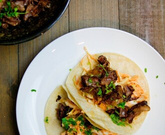 Soy Braised Beef Short Ribs (Asian Inspired Tacos)