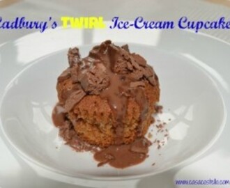Cadbury’s Twirl Ice-Cream Cupcakes – Bake of the week