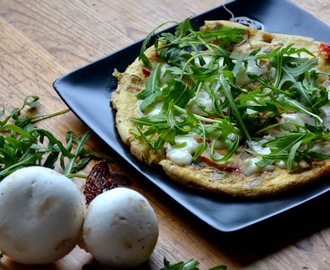 Dietetyczny omlet a'la pizza