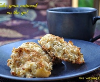 Applesauce Hemp Breakfast Cookies (Take Your Oatmeal on the Go!)
