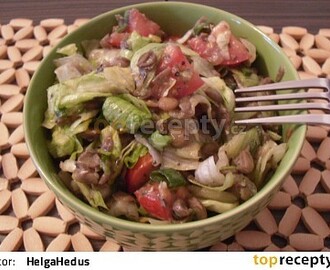 Čočkový salát se zeleninou - studený i teplý