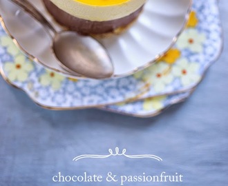 Chocolate and Passionfruit Entremet