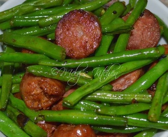 Green Beans with Sausage