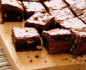 Double Chocolate Brownies & a chat with Sam Taylor