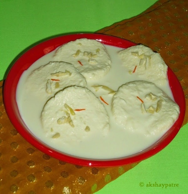 Rasmalai recipe - Diwali sweet recipes - Bengali sweet