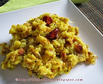 Saantlano Aloo Bhate / Tempered mashed potatoes