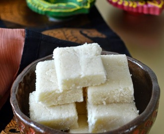Maida Burfi/Maida Cake - Easy Diwali Sweets