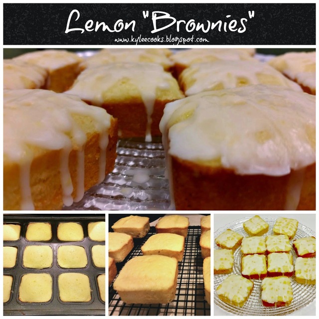Lemon "Brownies"