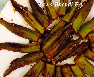 TAWA BHENDI FRY by Su @ Su’s Healthy Living (a guest post)