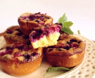 Bezglutenowe mini muffinki z owocami