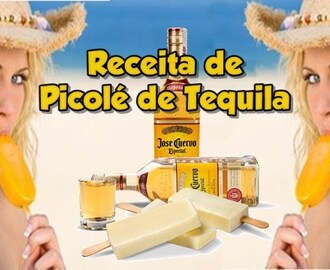 Receita de Picolé de Tequila, aprenda como fazer um picolé refrescante e fácil de fazer, de tequila que promete fazer sucesso entre os seus amigos.