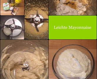 Leichte Mayonnaise OHNE Öl und rohes Ei … einfach und schnell als Mayo-Ersatz gemacht 