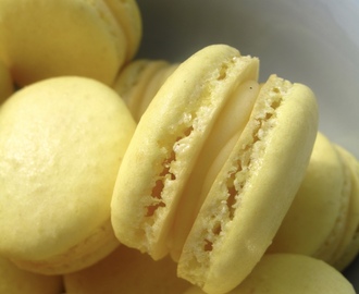 Citrongula macarons