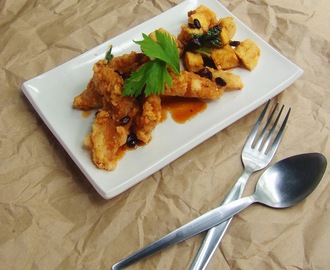 Fish Fillet and Tofu in Soy Tausi Sauce