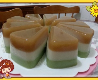 Gula Melaka & Cendol JellyCake ❤ 椰糖&珍多燕菜糕