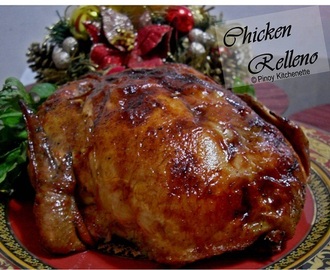 Chicken Relleno {Stuffed Deboned Chicken}