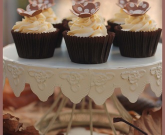 Malva Pudding Cupcakes with Amarula Mascarpone Icing