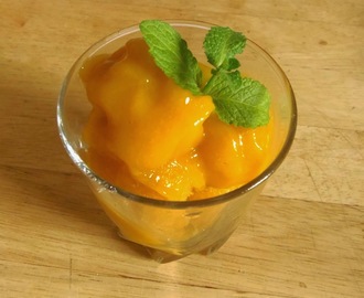 Sorbet z mango/Mango sorbet