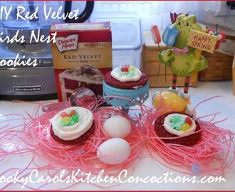 DIY Birds Nest Cookies