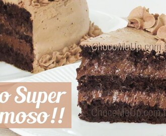 BOLO DE CHOCOLATE RECHEADO SUPER CREMOSO | Receita ChocoMeUp