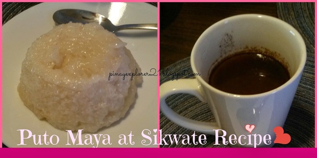 Puto Maya at Sikwate Recipe