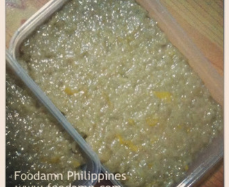 Foodamn Philippines: Biko with Langka Recipe