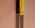 Testowanie noży Victorinox.