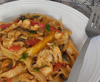Chicken and Peppers Pasta