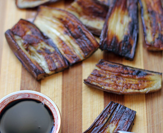 Pritong Talong (Pan Fried Asian Eggplants)