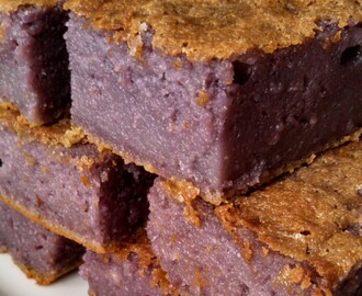 Purple Yam (Ube) Sweet Rice Cake