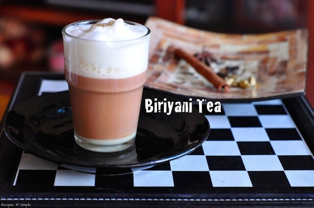 Biriyani Tea Masala Tea made at home