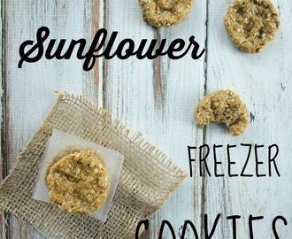 No Bake Sunflower Freezer Cookies