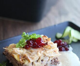 Swedish Vegan Meatloaf with Cabbage (Kalpudding)LCHF, Keto
