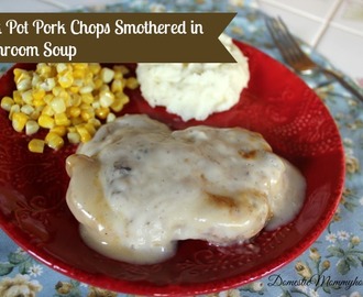 Crock Pot Pork Chops Smothered in Mushroom Soup Recipe