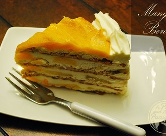 Delightful Mango Meringue Cake