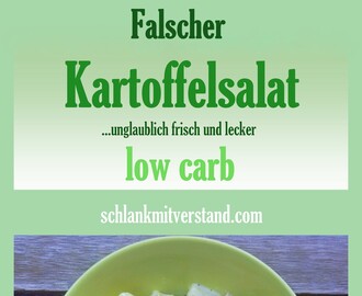 Falscher Kartoffelsalat low carb