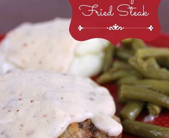 Homestyle Country Fried Steak with Milk Gravy
