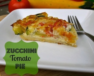 Zucchini Tomato Pie Recipe