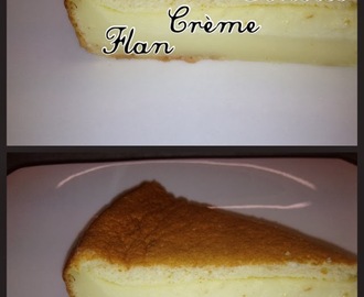 J'ai testé le gâteau magique à la vanille.
