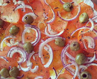 Feta-Tomaten-Auflauf