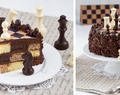 Rezept: Schokoladen-Schachbrett-Torte